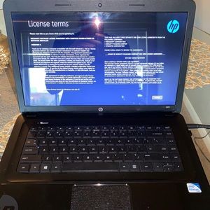 Computer HP laptop, Microsoft included